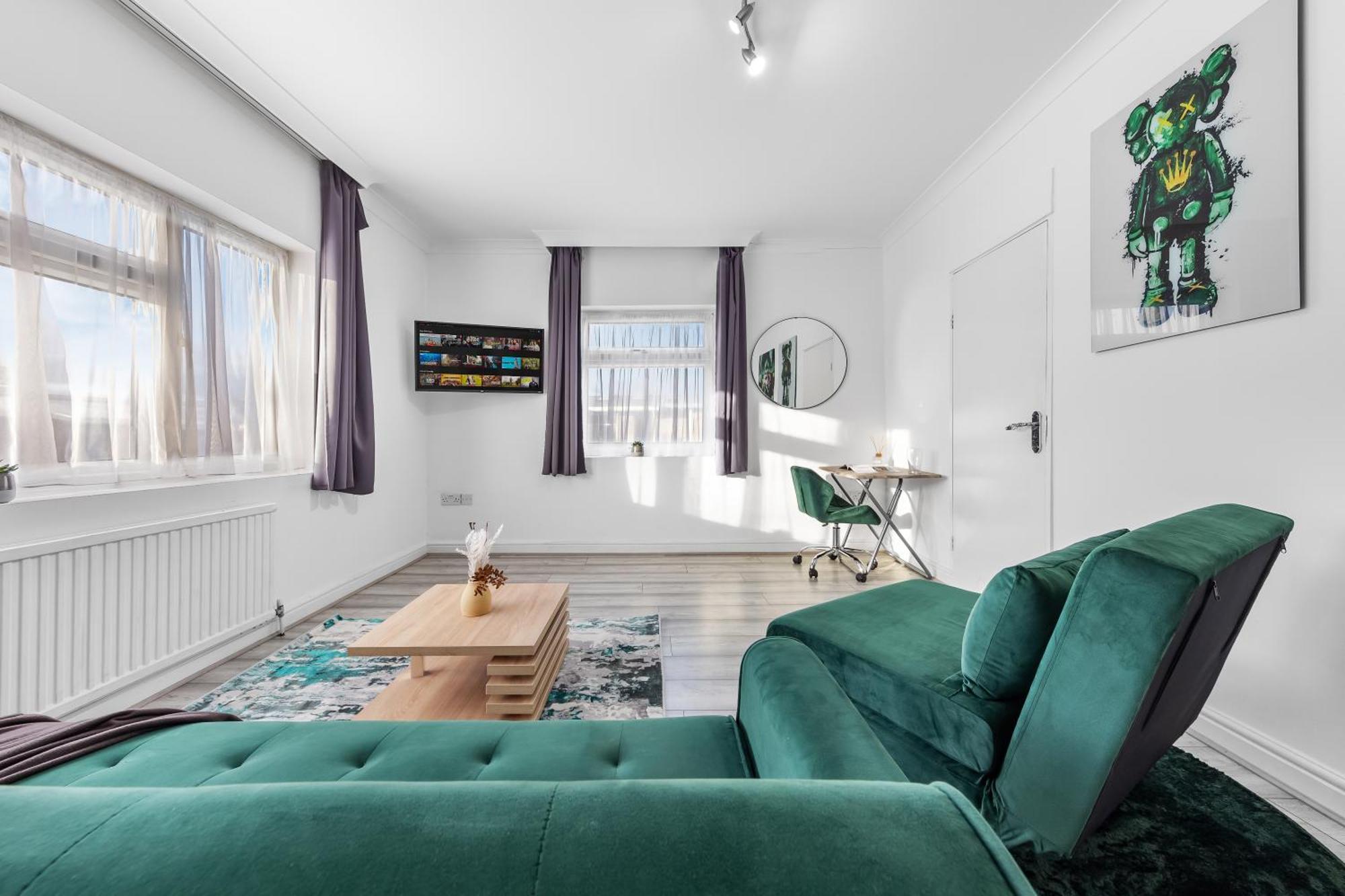 Green Hype - 10 Mins To Stadium - Sleeps 8 Londres Exterior foto