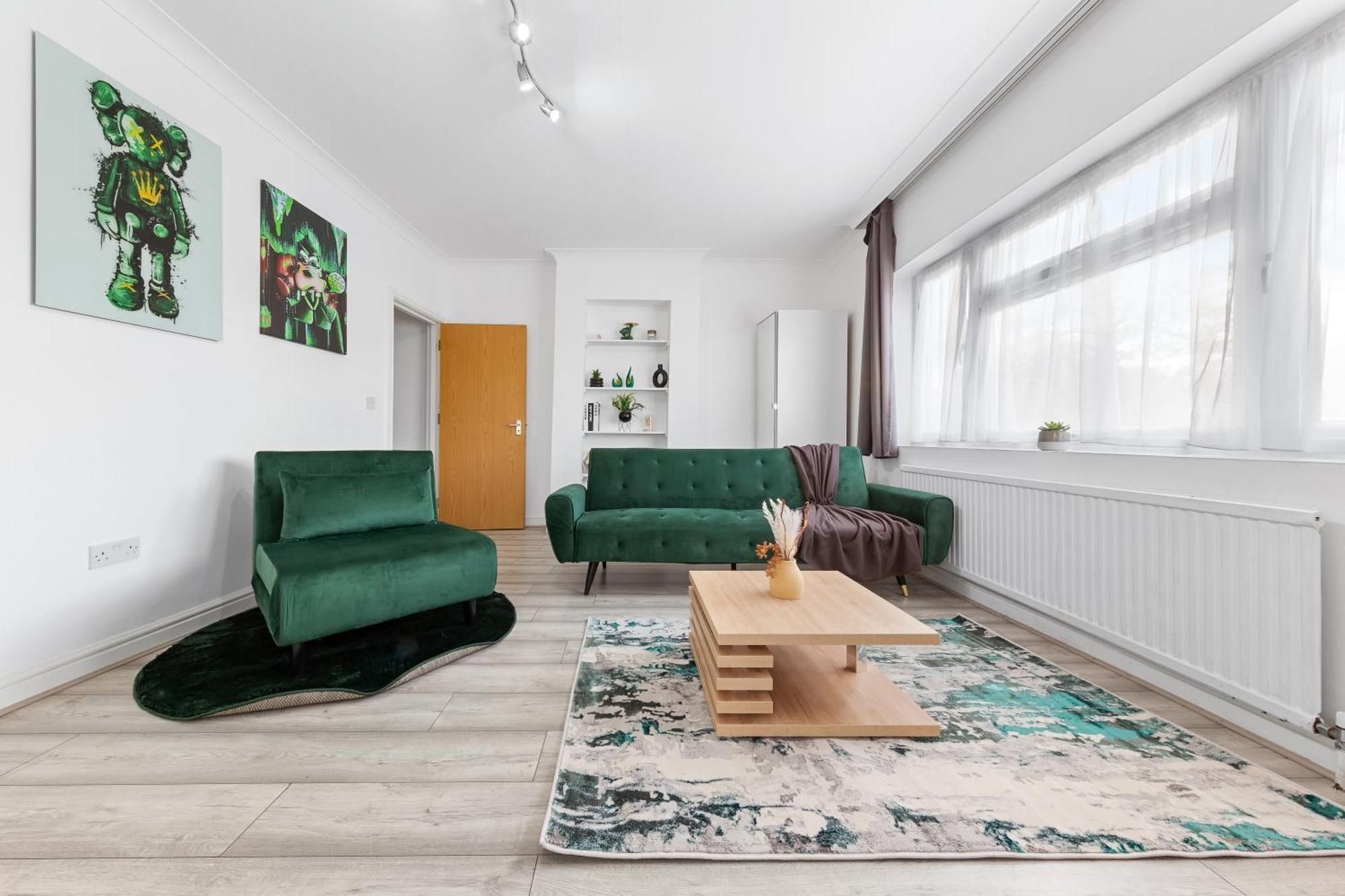 Green Hype - 10 Mins To Stadium - Sleeps 8 Londres Exterior foto