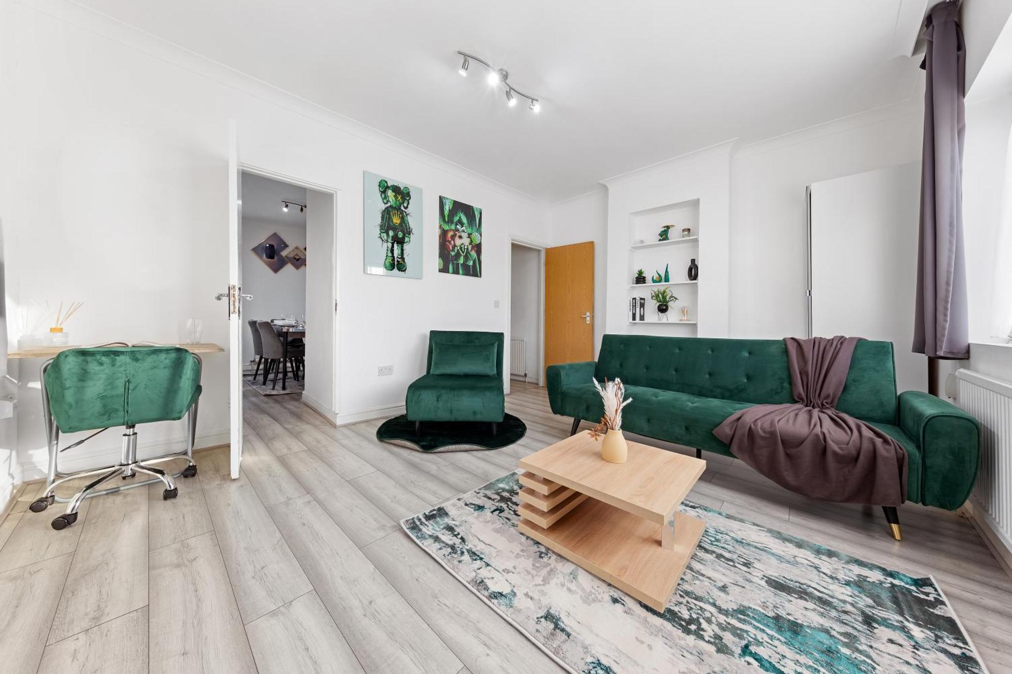 Green Hype - 10 Mins To Stadium - Sleeps 8 Londres Exterior foto